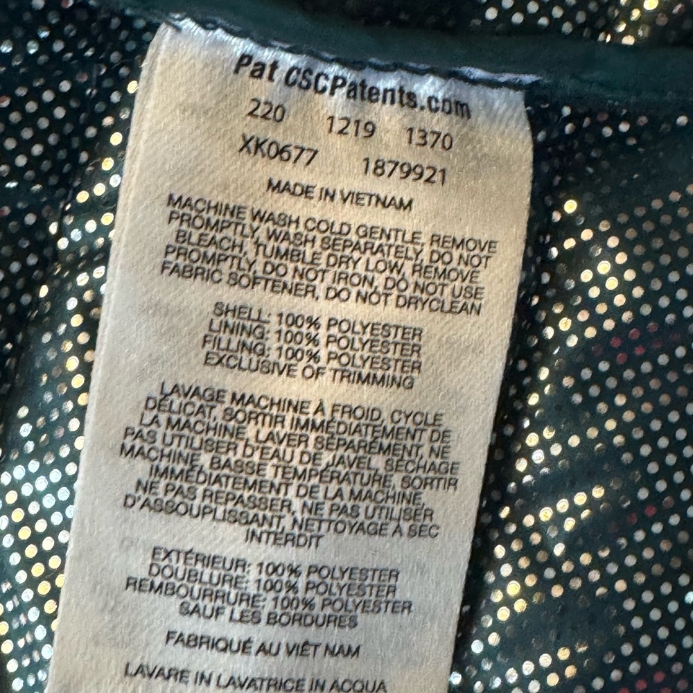 Columbia Womens Powder Lite Dark Seas Omni Heat Jacket Size XXL (LIKE NEW) - Picture 9 of 10